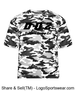 Drivendailyzs custom camo white/black camo shirt Design Zoom