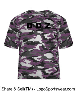 Custom ddz Puple camo Shirt Design Zoom