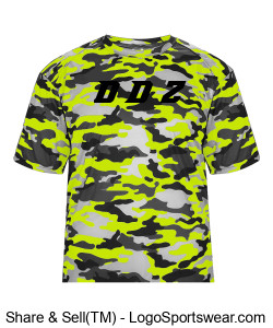Custom DDZ camo shirt Design Zoom